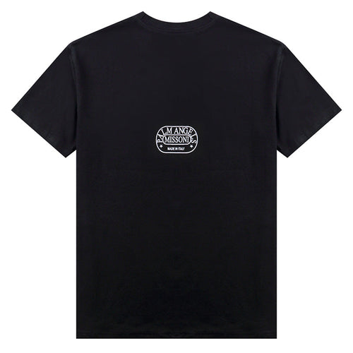 Palm Angel Melted Logo Heat Press Short Sleeve T-Shirt