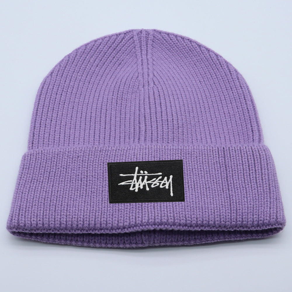 Stussy Hat Knitted Hat Skateboard Sports Wool Warm Hat