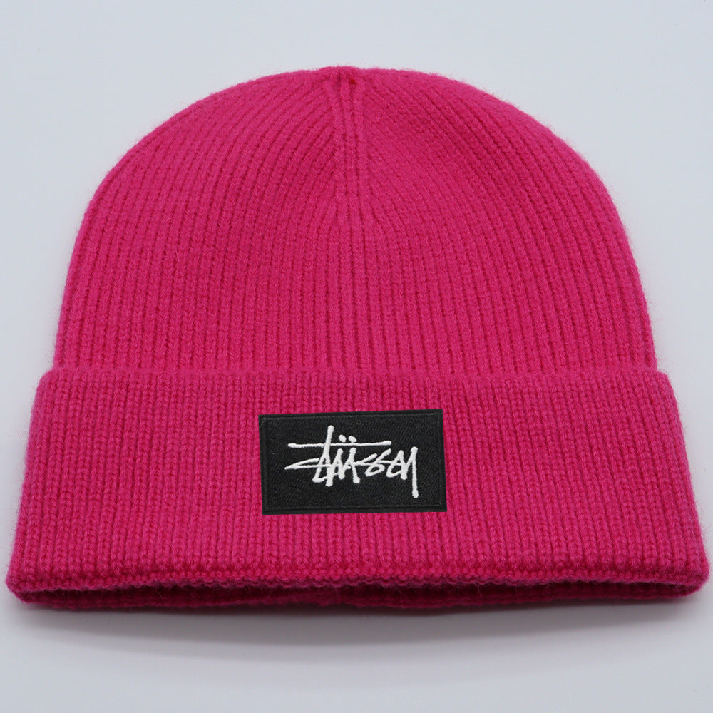 Stussy Hat Knitted Hat Skateboard Sports Wool Warm Hat