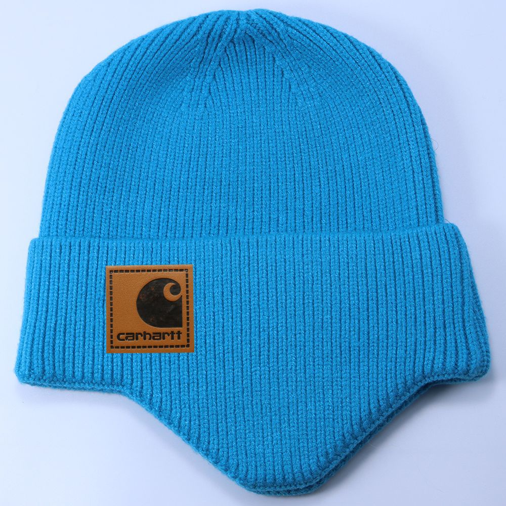 Stussy Hat Winter Knitted Hat Men's and Women's Warm Ear Protector Outdoor Wool Hat
