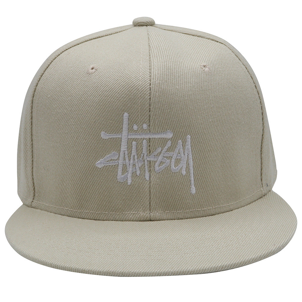 Stussy Hat Embroidery Color Matching Street Hip Hat Sun Hat
